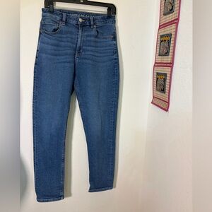 American Eagle Outfitters Women's Skinny Jeans in Medium Blue Wash 4 Long